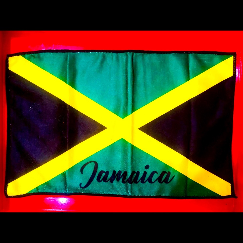 Jamaica Flag Workout/hand  Towel